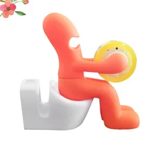 

Creative Multifunctional Little Man Stationery Masking Tape Cutter Tape Seat Home Office Storage Box Organizer Cutter Tape