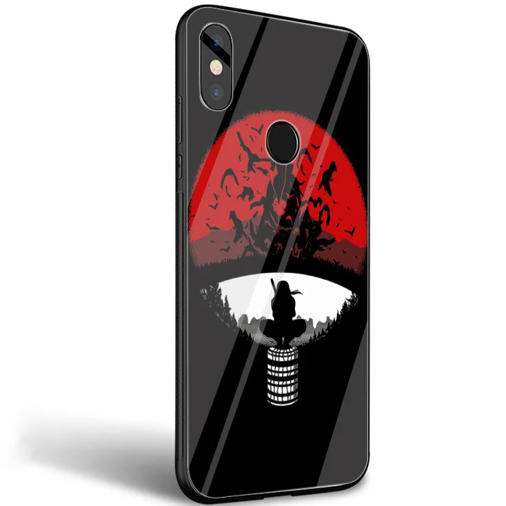 G9 Стеклянный чехол Desxz Naruto Shippuden Uchiha Itachi Clan для Xiaomi mi 8 Lite 9 A1 A2 Red mi Note 5 6 7 Pro 6A 4X Pocophone F1 - Цвет: G9