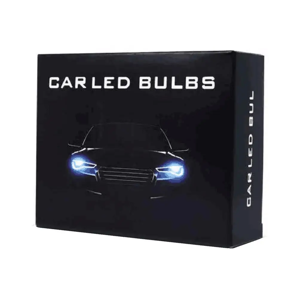 2pcs Super Bright H7 Led Bulbs For Car Headlights 80w 6000k 2000lm Bulb