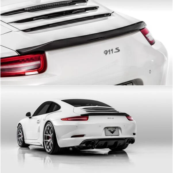 Спойлер заднего багажника из углеродного волокна подходит для Porsche 911 Carrera 991 2012 2013