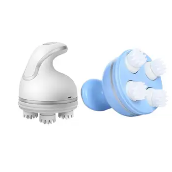 

USB Rechargeable Electric Head Massager Cervical Vertebra Massager Cervical Massager Scratching Device Full Body Massage Relax