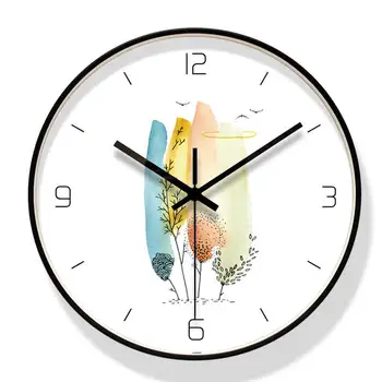 

Clock, Wall Clock, Living Room, Round Creativity, Personality, Clock, Wall Watch, Simple Modern Household Mute 12 Inch