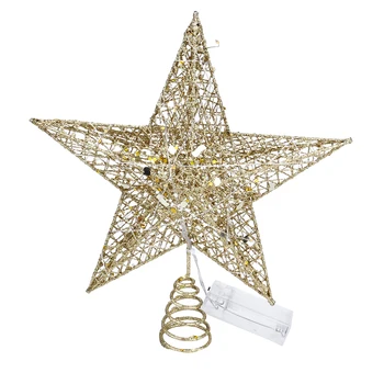 

1 Set Shiny Chic Bright Tree Topper Xmas Tree Decor for Xmas Tree Home Party
