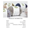 MANG 50g 1Pc Special Colorful Hand Knitting Crochet Slub Spray Blended Yarn Wool Thread For Baby Lady Scarf Sweater Glove Bag 6
