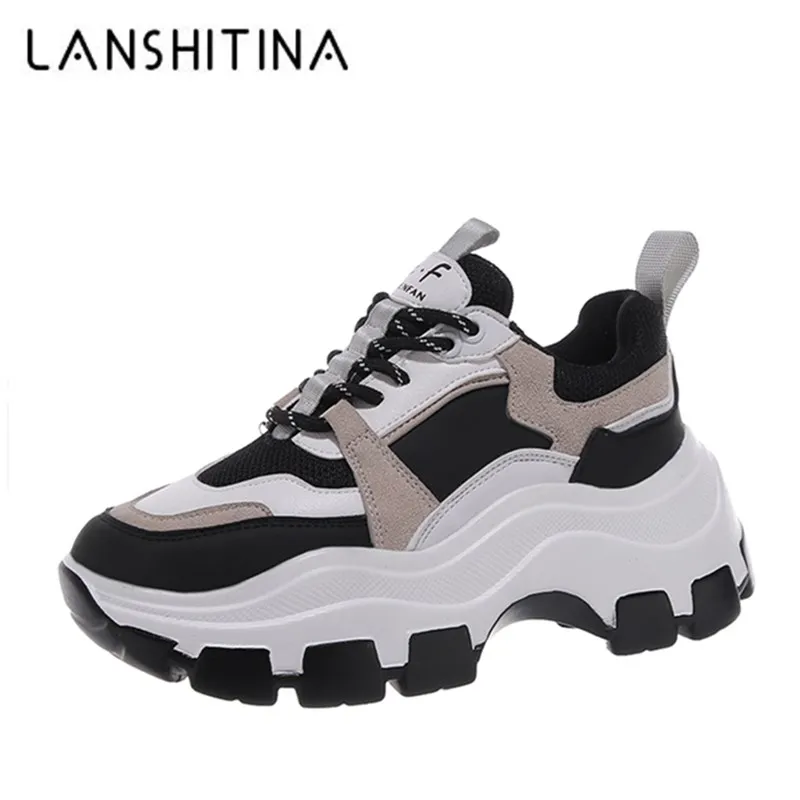 8cm platform sneakers