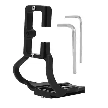 

Aluminium Alloy L-shape Bracket Quick Release Plate HolderHand Grip for Fuji X-H1 Camera Accessories