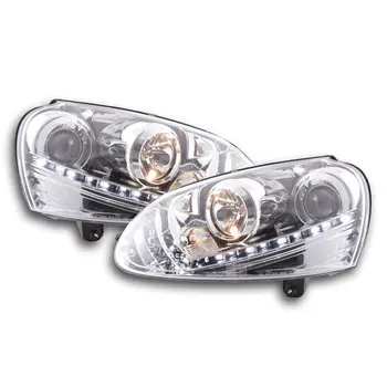 

FKFSVW13601faro Daylight daytime running lights for VW Golf 5 Type 1K year Constr. 03 '-08 Chrome