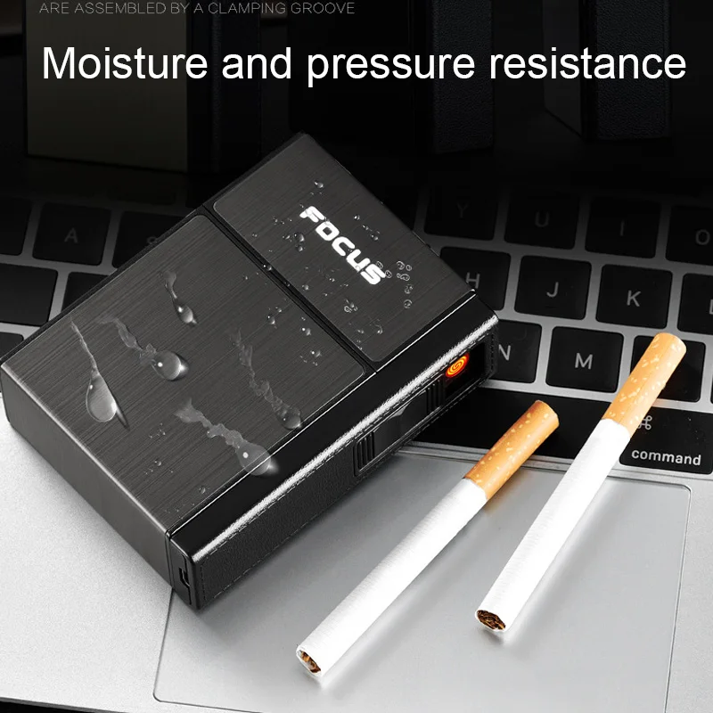 Новинка 2019 20 мягких чехлов индивидуальные Креативные мужские сигареты с USB
