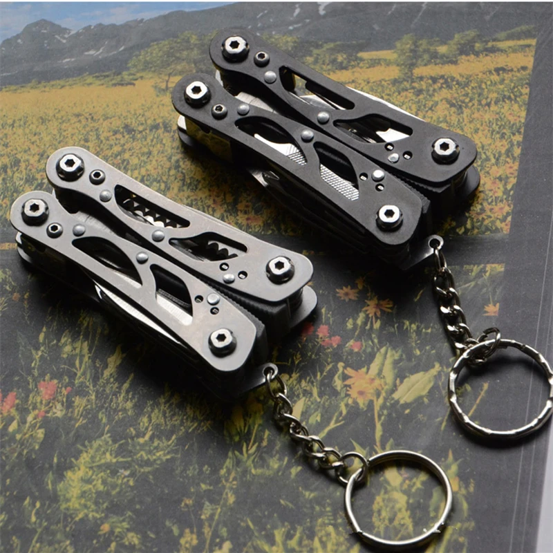 

13 In 1 Multitool Tactical Pliers Versatile Repair Folding Screwdriver Folding Knife Outdoor Camping Survival Tools Equipment
