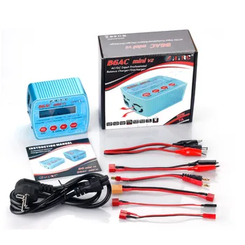 

HTRC imax B6AC Mini V2 Digital RC Balance Charger Discharger 80W 7A Dual Power B6AC for Lipo Lihv LiIon LiFe NiCd NiMH Battery