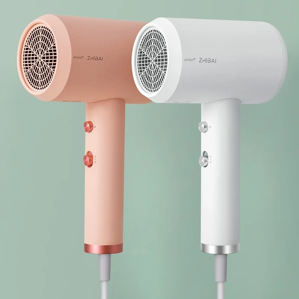 Anion Hair Dryer Mini Portable 1800w Quick Drying Light Mi Blow Dryer Hair Tools From Xiaomi Youpin Smart Home Appliances Hair Dryers Aliexpress