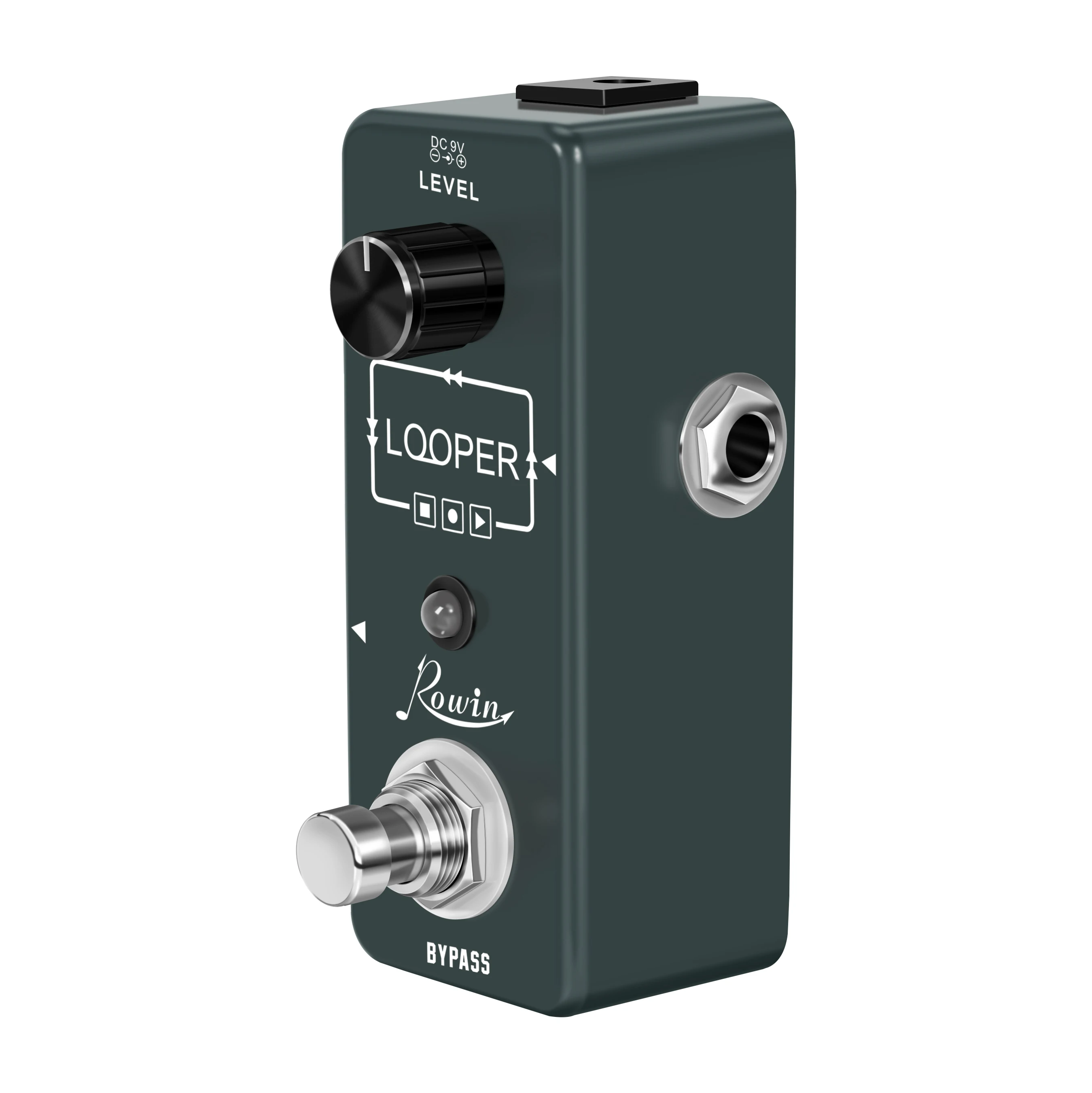 Rowin LEF 332 Looper гитарная педаль неограниченные Overdubs 10 м циклической с USB для Ioop|Детали