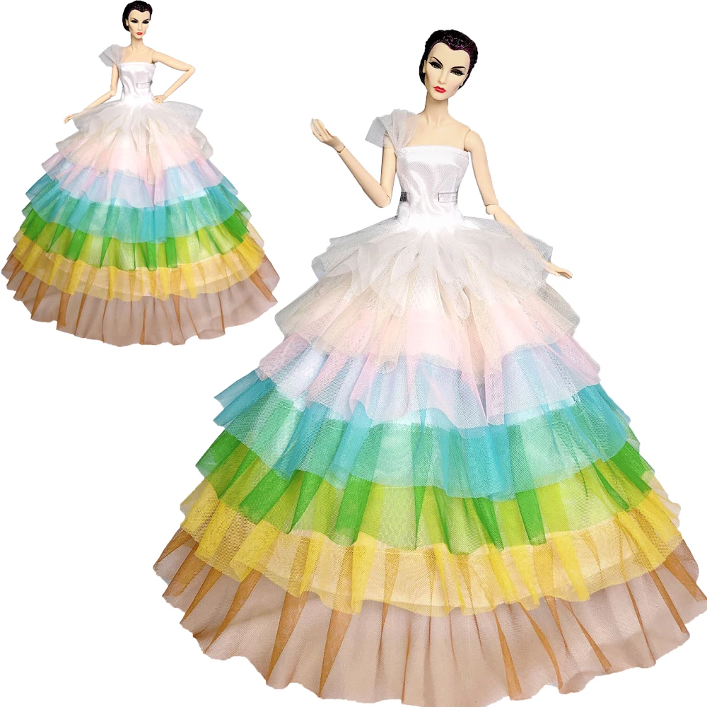 barbie rainbow dress