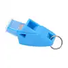 Whistle Crisp Sound Football Whistle with Lanyard Finger Clip for Sports for Emergency 4