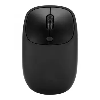 

Wireless Rechargeable Mouse Black Built-in Lithium Battery 2400DPI 2.4G 10 Meters New