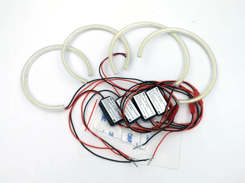 Великолепные ультраяркие COB led кольца angel eyes halo Стайлинг автомобиля для BMW E83 X3 facelift