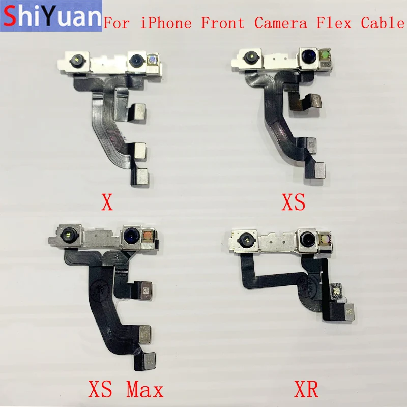 Front Camera Facing Flex Cable For iPhone X XS XS Max XR Front Camera Light Proximity Sensor Flex Replacement Parts