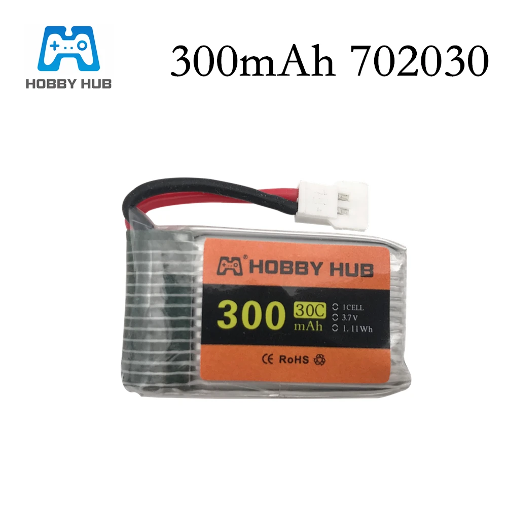 Аккумулятор Lipo 3 7 в 300 мА · ч для вертолета Udi U816 U830 F180 E55 FQ777 FQ17W Hubsan H107 Syma X11C FY530 RC 30C