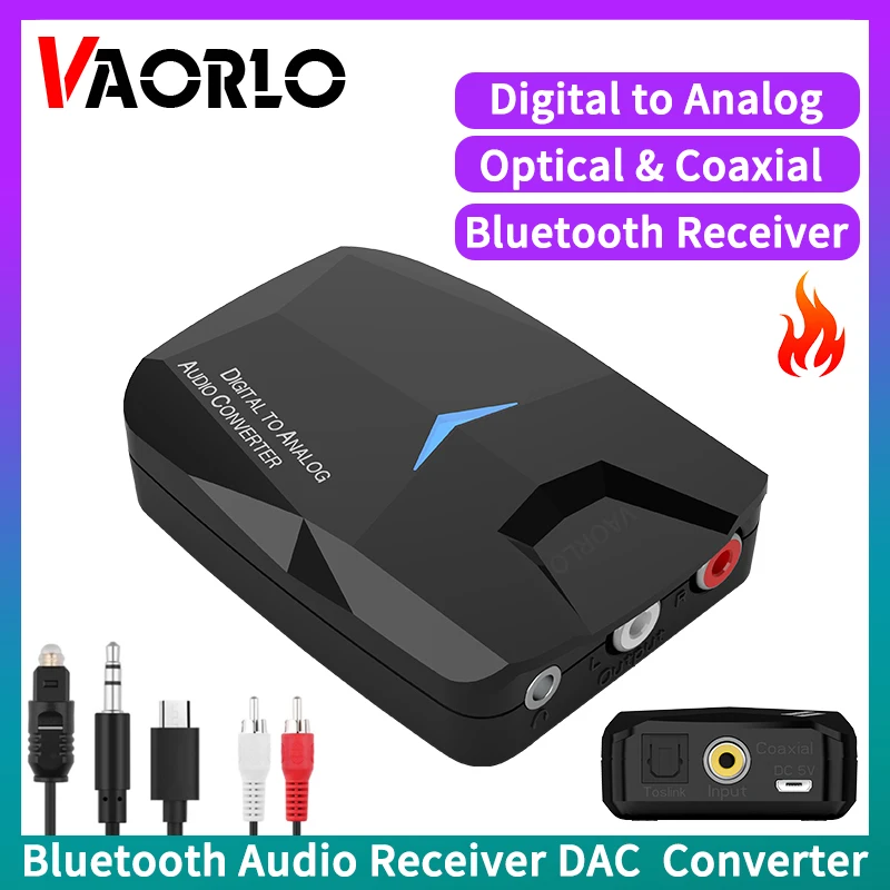 Bluetooth 5.0 Audio Receiver Adapter NFC - Audio Signal Converters, Audio-Video Products