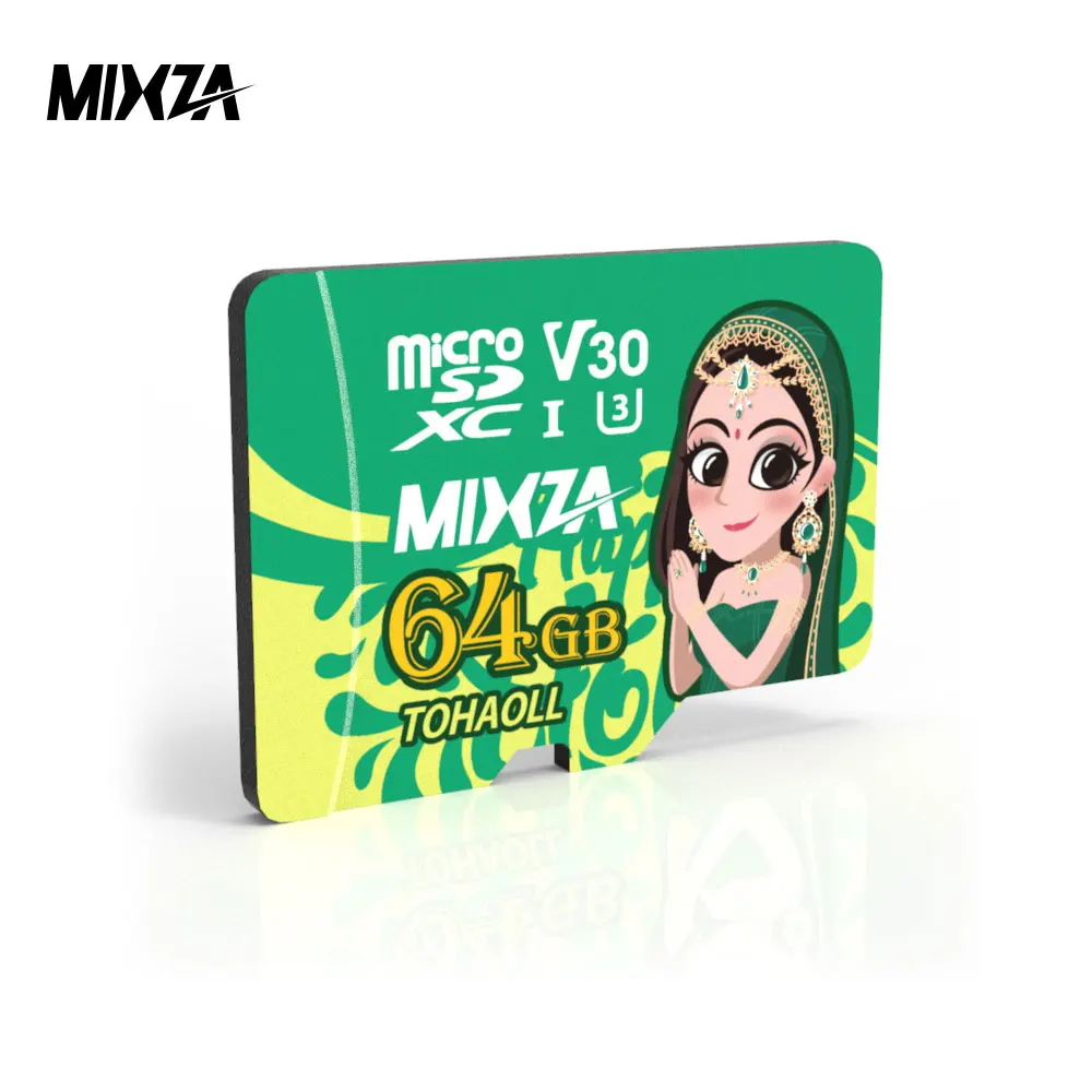 MIXZA богиня слот для карт памяти 256 ГБ 128 Гб 64 Гб U3 80 МБ/с., 32 ГБ, Micro sd карта, Class10 UHS-1 флэш-карты памяти Microsd TF/sd карты s - Емкость: 64GB U3