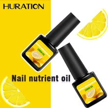 Huration 큐티클 오일 영양 오일 세트 매니큐어 과일 풍미 12 색 매니큐어 큐티클 겔락베이스 코트 탑 uv 네일 디자인(China)