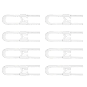 

Sliding Cabinet Lock (8-Pack) | Multi-Purpose Baby And Child Protection Locks No Tools Or Drills