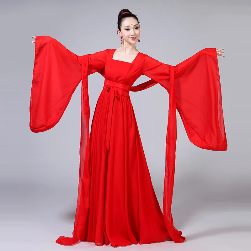 Бренд Hanfu, женские классические танцевальные костюмы в китайском стиле, Элегантный свежий и элегантный костюм принцессы, классный