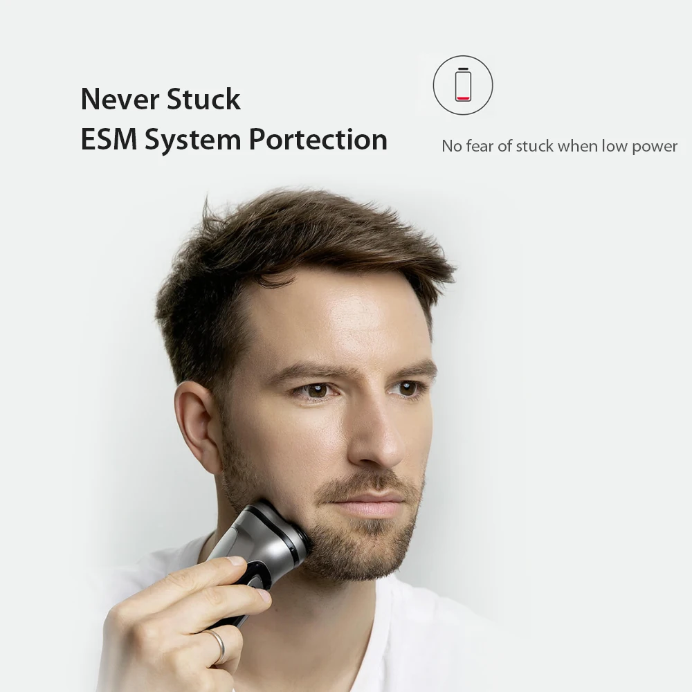 Xiaomi mijia бритва Enchen BlackStone 3D электробритва xiaomi razor Мужская моющаяся type C USB