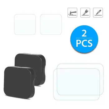

Tempered Glass Protector Cover Case For Go Pro Gopro Hero 5 6 7 Hero5 Hero6 Hero7 Camera Lens Cap LCD Screen Protective Film