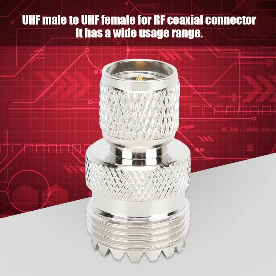 Акустический кабель Разъем 2 предмета UHF мужской UHF Женский Для РЧ коаксиальный разъем адаптера для радио антенна Wi-Fi Беспроводной LAN