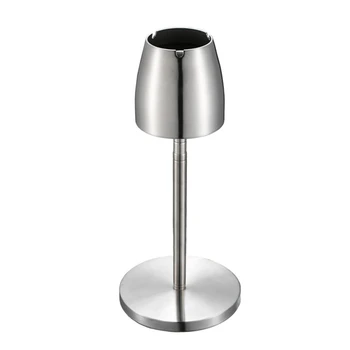 

BEAU-Stainless Steel Telescopic Ashtray Floor Standing Ash Tray Ashtray Portable Metal Large Windproof Ashtray Smoking Accessori