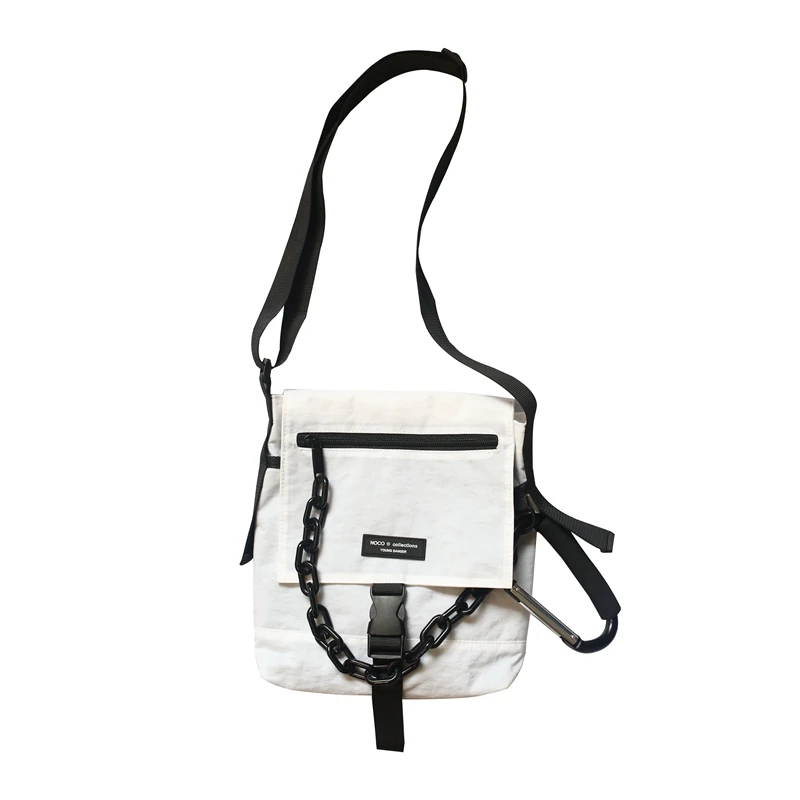 2023 Simple Student Canvas Bag Men Korean Style Casual Shoulder