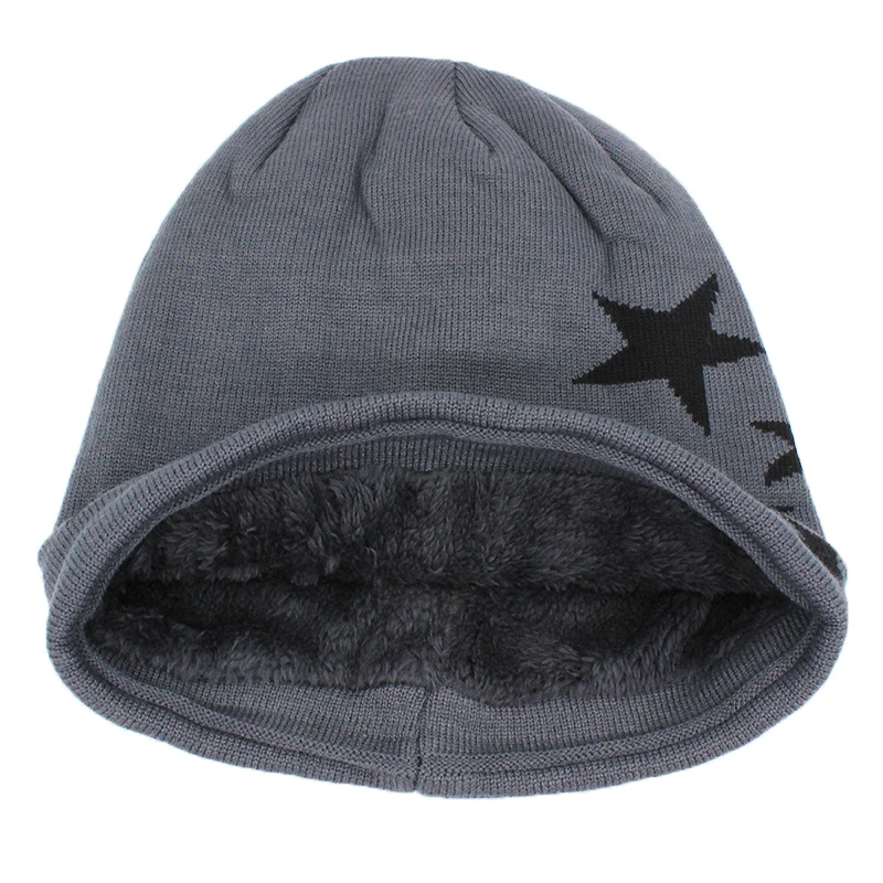 ALTOBEFUN Skullies Beanie, Мужская зимняя шапка, шапки из искусственного меха, теплая мешковатая вязаная шапка, взрослые шапочки, вязаная Толстая шапка для женщин BHT150