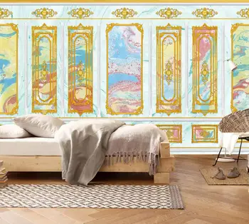 

[Self-Adhesive] 3D Marble Pattern In Rectangle 175864 Wall Paper mural Wall Print Decal Wall Murals