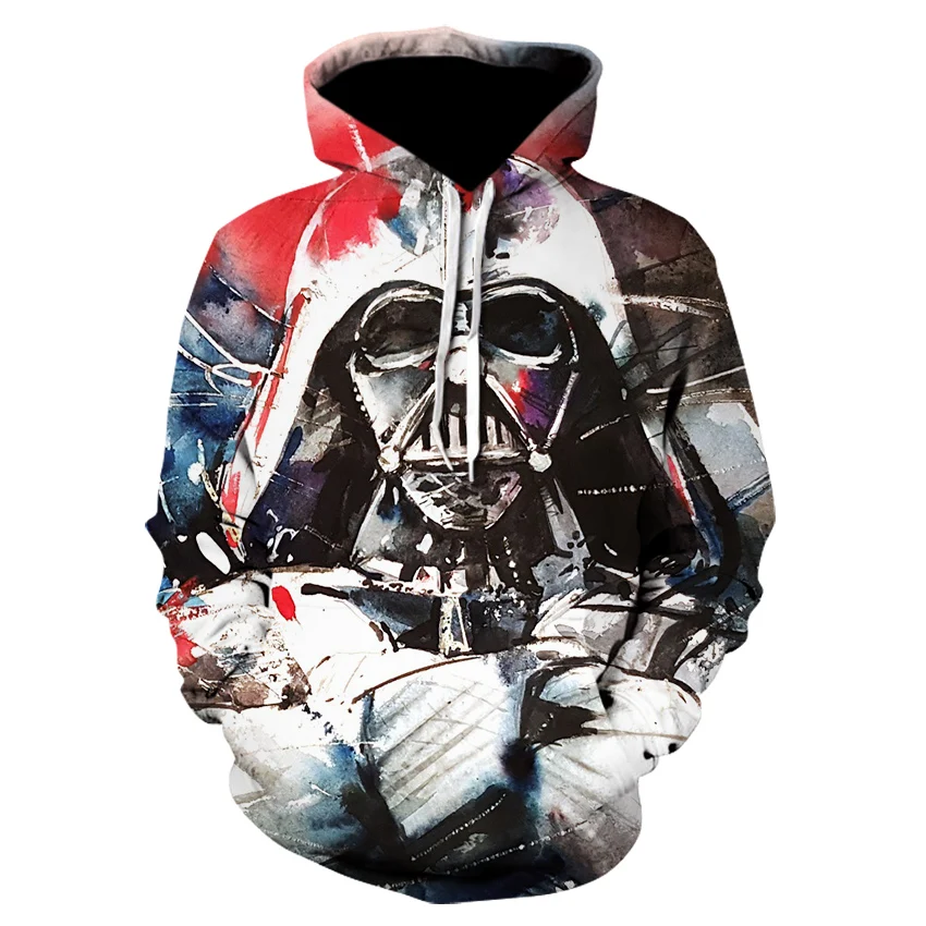 Men Clothes Hot Sweatshirt Marvel Hoodie Cool Deadpool Hoodies 3D print Casual Hooded Streetwear Pullover Top Plus Size 5XL - Цвет: WE-469