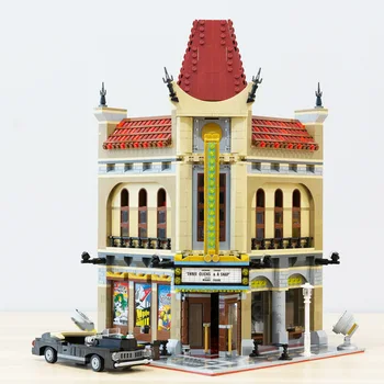 

Create Series Palace Cinema Ferris Wheel Restaurant Amusement Building Blocks Bricks Toys for kids Gift Creator