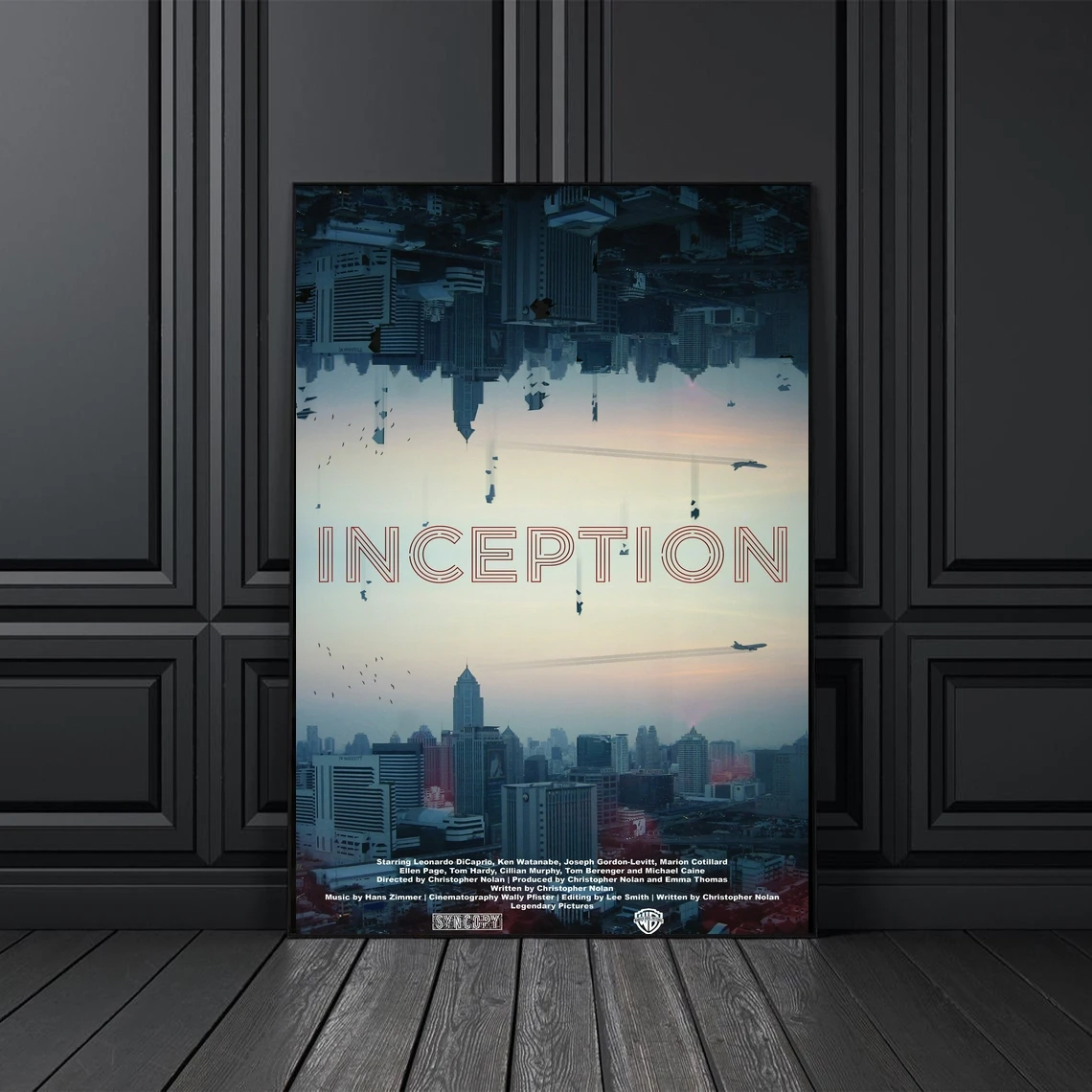 

Классический постер из фильма «начало», Обложка, холст, печать на заказ, постер, украшение для дома, настенная живопись (без рамки)