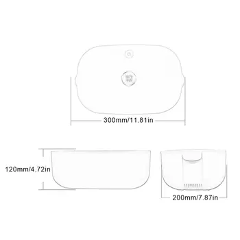 

Usb Uv Sterilizer Box Nail Decoration Tools Led Disinfection Box For Cosmetic Salon Portable Sterilizer Storage Box