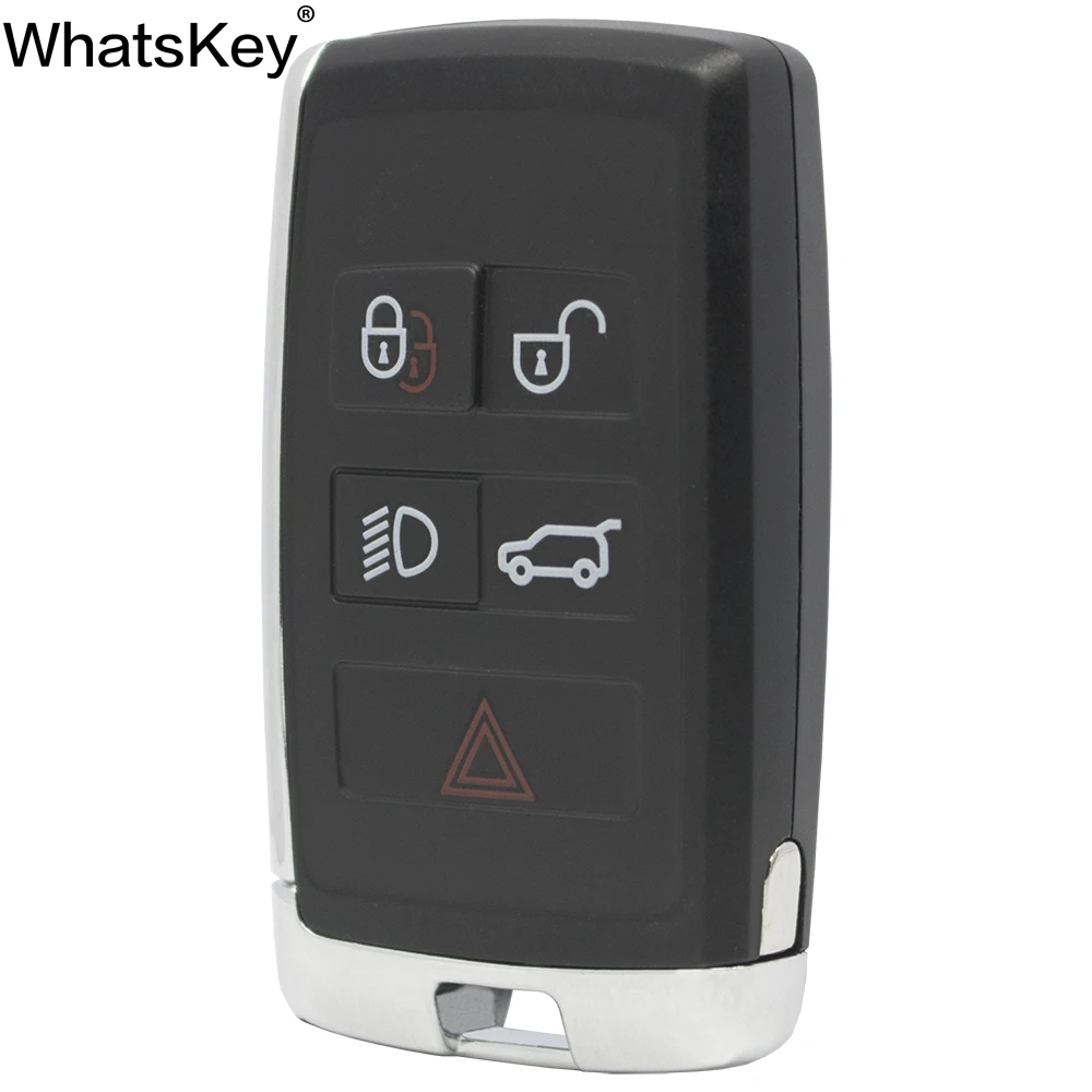 

WhatsKey Remote Key Shell For Land Rover LR2 LR4 Discovery For Range Rover Sport For Jaguar F-Pace F-Type XE XF XJ Key Fob Case