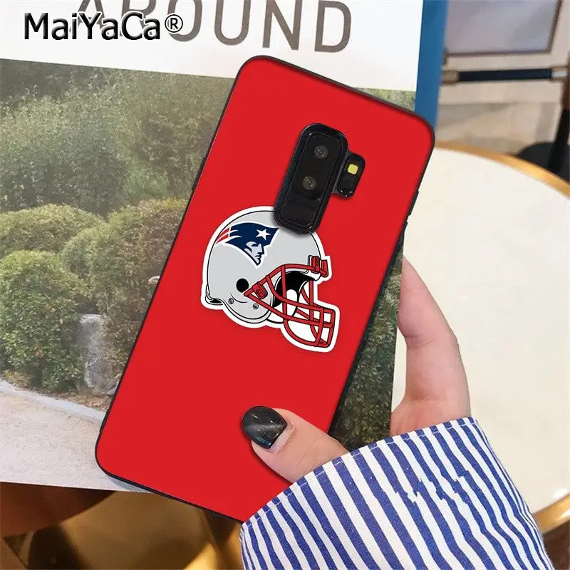 MaiYaCa New England Patriots покупателей высокое качество чехол для телефона для samsung S9 S9 плюс S5 S6 S6edge S6plus S7 S7edge S8 S8plus