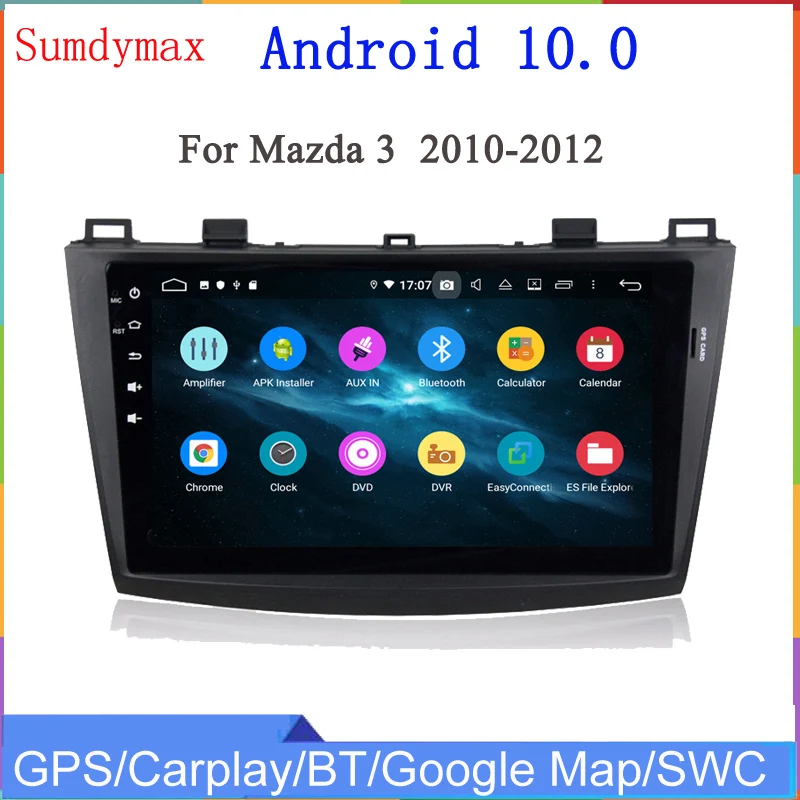 9-дюймовый 8-ядерный процессор 4 + 128G Android 10 автомобильный dvd мультимедийный плеер