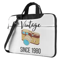 

Camera Patent Vintage Laptop Bag Case Vintage 1980 Fashion Travel Computer Bag Clutch Carry Laptop Pouch