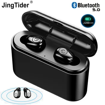 

X8 TWS Wireless Earphone 5D Surround Sound Bluetooth 5.0 Mini Earphones With Mic Waterproof with Charging Box 2200mAh Power Bank