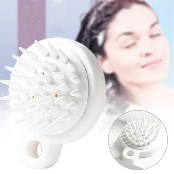 

Hot sale Head Scalp Massage Brush Hair Wash Comb Shower Bath Portable for Home Bathroom