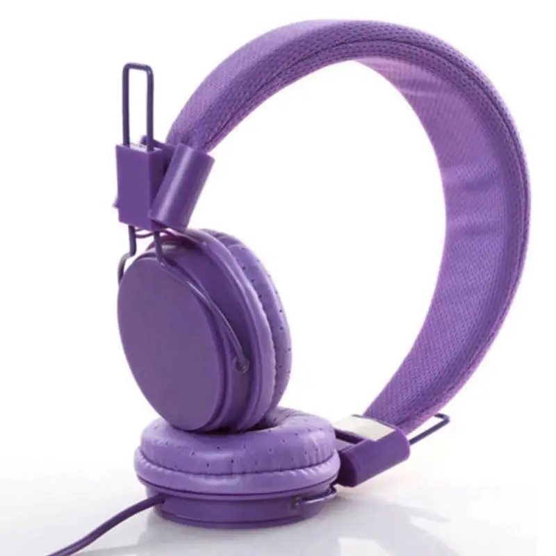 DishyKooker Kids Wired Ear Headphones Stylish Headband Earphones for iPad Tablet