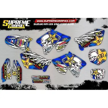 

Kit Adhesivos Suzuki RM 125 250 2001 2012 ADESIVI Stickers