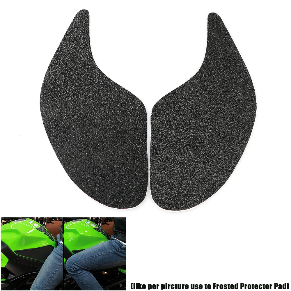 Для Kawasaki NINJA 250 Матовая защитная накладка противоскользящая накладка на бак наклейка газовые наколенники тяговые Боковые Накладки для двигателя