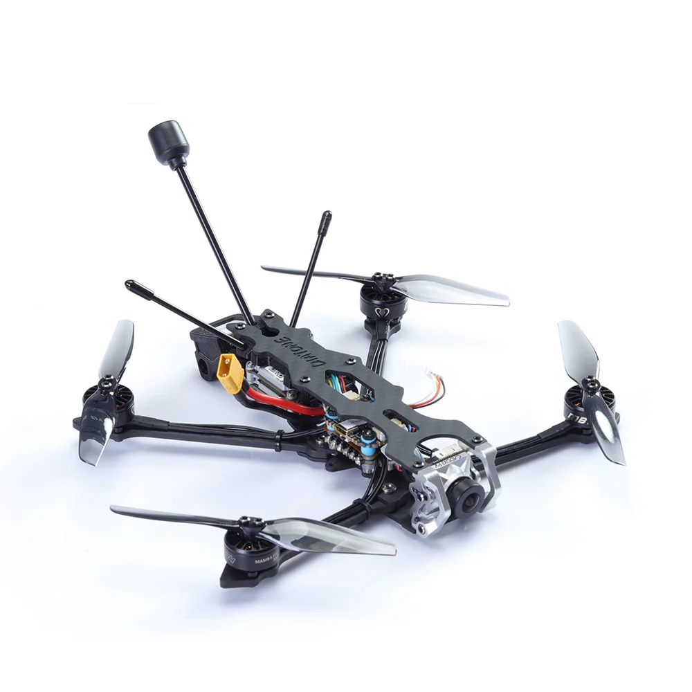 DIATONE в римском стиле F4 4 дюйма LR Туманность Vista HD FPV Дрон с Камера Мамба FC ESC GPS-BN220 |