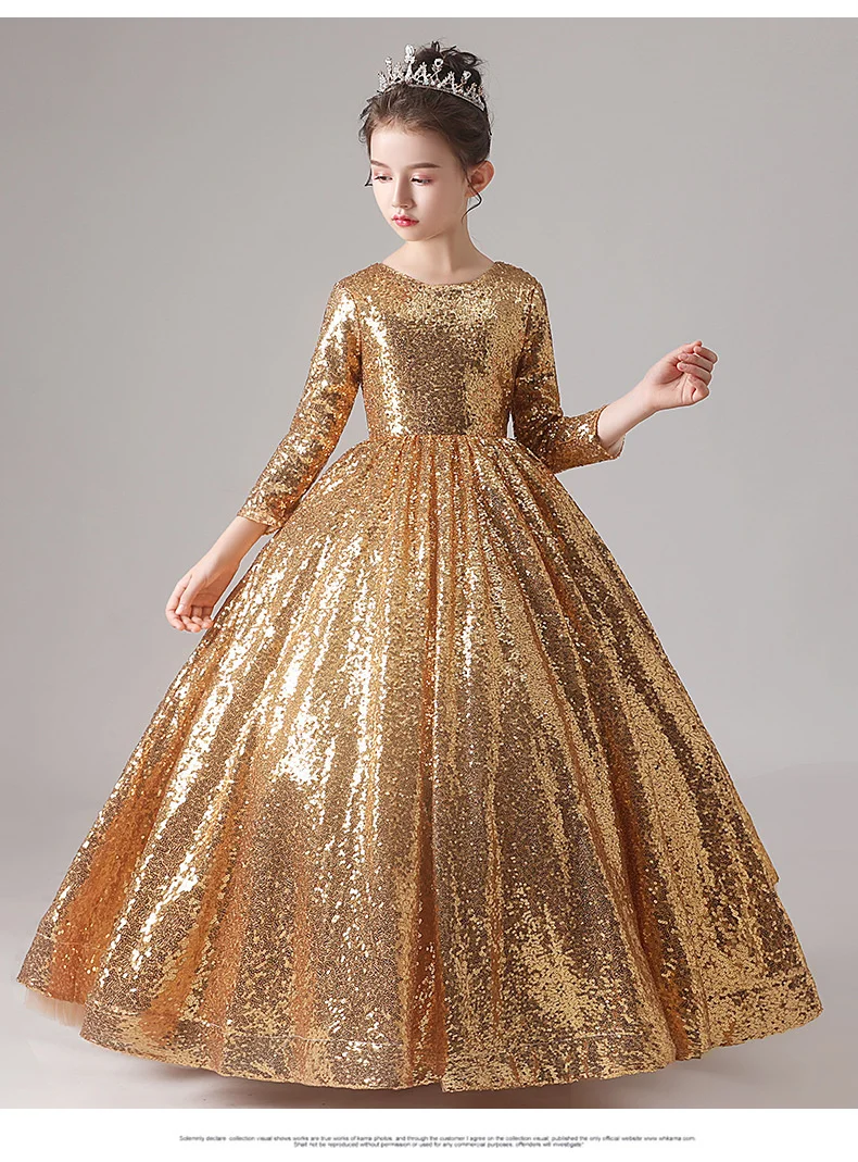 girls dresses floor length ball gowns 