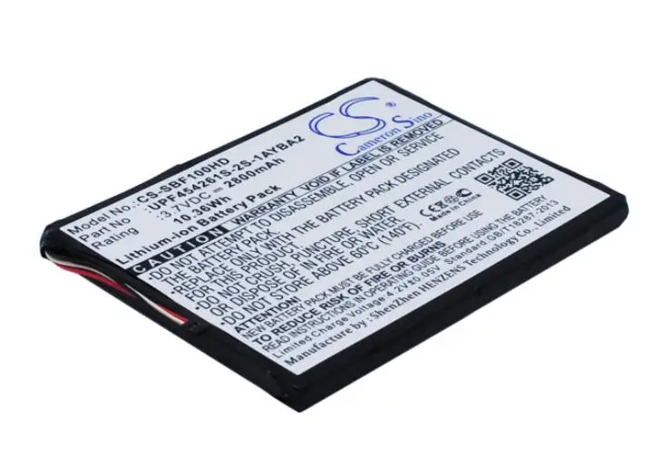 Cameron sino 2800 мА/ч, батарея для SEAGATE 1AYBA2 1AYBA4 STCK1000100 STCV2000100 Беспроводной плюс 2 ТБ демонтажа UPF454261S-2S-1AYBA2